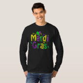 Mardi Gras Cute Carnival Fat Tuesday Funny_1 T-Shirt (Vorne ganz)