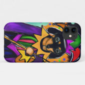 MARDI GRAS DACHSUND Case-Mate iPhone HÜLLE (Rückseite (Horizontal))