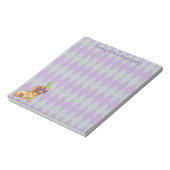 Mardi Gras Dackel Notizblock (Rotiert)