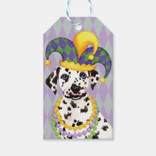 Mardi Gras Dalmatiner Geschenkanhänger