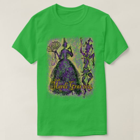 Mardi Gras Dance T-Shirt (Design vorne)