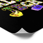 Mardi Gras Day Dialya Poster (Ecke)