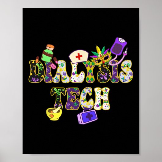 Mardi Gras Day Dialya Poster (Vorne)