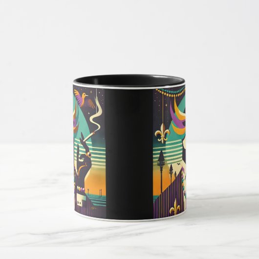 Mardi Gras der Raucher Tasse (Zentrum)