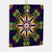 Mardi Gras Design Keramikornament (Rechts)