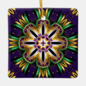 Mardi Gras Design Keramikornament (Vorderseite)