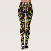 Mardi Gras Diamonds Pop Fashion Leggings (Rückseite)
