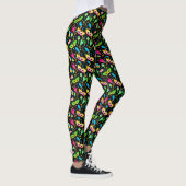 Mardi Gras Diamonds Pop Fashion Leggings (Rechts)