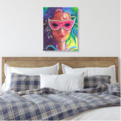 Mardi Gras Diva Leinwanddruck (Insitu (Schlafzimmer))