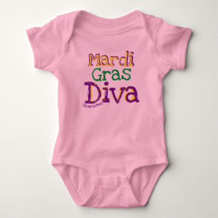 Mardi Gras Diva Ruffled Shirt 72Marketing Baby