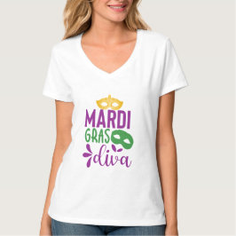 Mardi Gras Diva T - Shirt