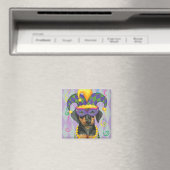 Mardi Gras Dobe Magnet (In Situ (Geschirrspüler))