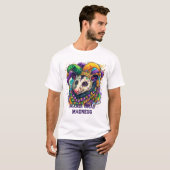 Mardi Gras Dog Jester Madness Couple  T-Shirt (Vorne ganz)
