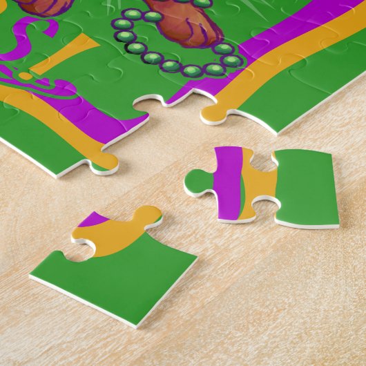 Mardi Gras Dog Puzzle (Seite)