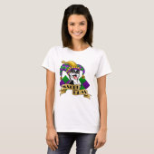 Mardi Gras Dog T-Shirt (Vorne ganz)