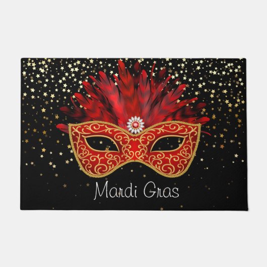 Mardi Gras Doormat Fußmatte (Vorderseite)
