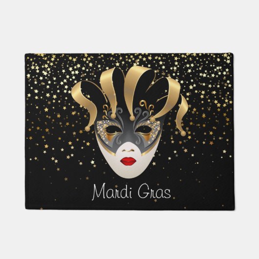 Mardi Gras Doormat Fußmatte (Vorderseite)