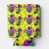 Mardi Gras Dosenkühler (Rückseite)