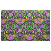 Mardi Gras Dragon, Schlange, Fantasy Woman Damask Stoff (Fat Quarter (45,7 x 55,9 cm))