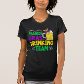Mardi Gras Drinking Team - Funny Mardi gras T-Shirt (Vorderseite)