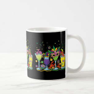 Mardi Gras Drinks Party Beads Mardi Gras Mardi Fes Kaffeetasse