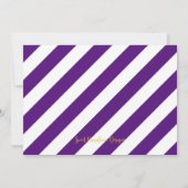 Mardi Gras Einladung (Rückseite)