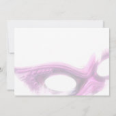 Mardi Gras Einladung (Rückseite)