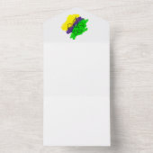 MARDI GRAS EINLADUNGEN (Innen Boden)