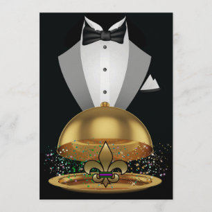 Mardi Gras Elegante Einladung - SRF