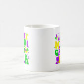 Mardi Gras Era Festival Moon and Stars Kaffeetasse (Mittel)