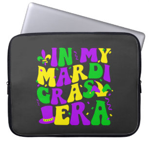 Mardi Gras Era Festival Moon and Stars Laptopschutzhülle