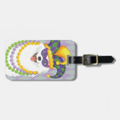 Mardi Gras Eskie Gepäckanhänger (Vorderseite horizontal)