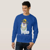 Mardi Gras Eskie Sweatshirt (Vorne ganz)