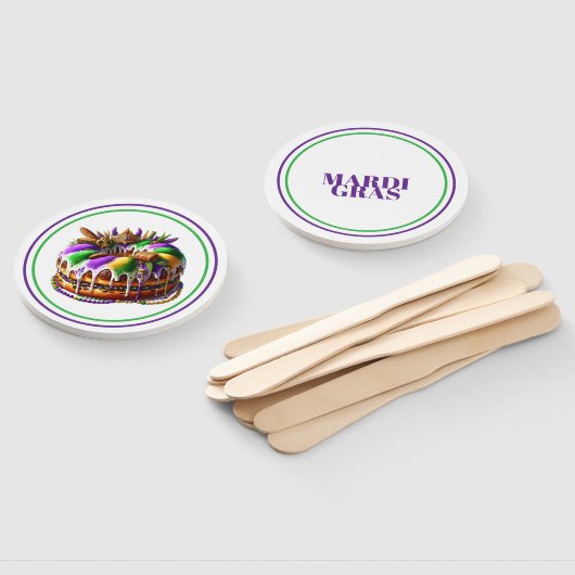 Mardi Gras Fächer (Non-assembled)