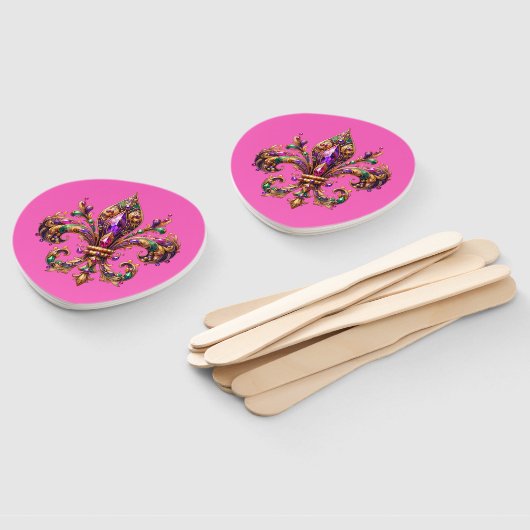 Mardi Gras Fächer (Non-assembled)