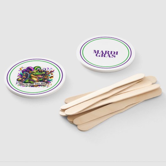 Mardi Gras Fächer (Non-assembled)