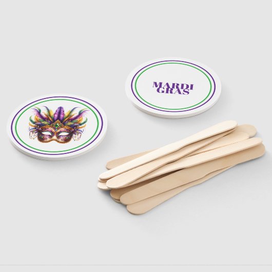 Mardi Gras Fächer (Non-assembled)