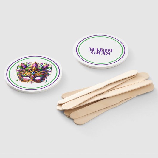 Mardi Gras Fächer (Non-assembled)