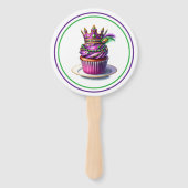 Mardi Gras Fächer (Vorderseite)