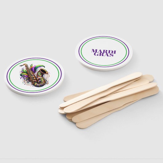 Mardi Gras Fächer (Non-assembled)