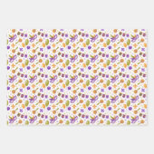 Mardi Gras Fat Dienstag Karneval Geschenkpapier Set (Vorderseite 3)