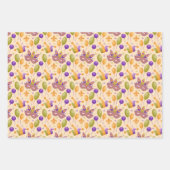 Mardi Gras Fat Dienstag Karneval Geschenkpapier Set (Vorderseite 2)