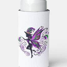 Mardi Gras Fee Silhouette