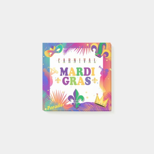 Mardi Gras Festival - Martha Argerich Projekt Lili Post-it Klebezettel (Vorderseite)