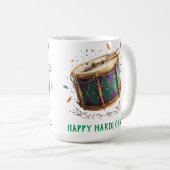 Mardi Gras Festive Drum Kaffeetasse (VorderseiteRechts)