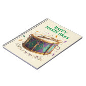 Mardi Gras Festive Drum Notizblock (Linke Seite)