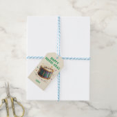 Mardi Gras Festtrommel Geschenkanhänger (Mit Garn)