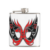 Mardi Gras Flachmann (Vorderseite)