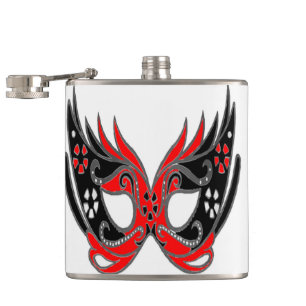 Mardi Gras Flachmann