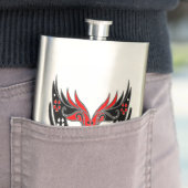 Mardi Gras Flachmann (Beispiel)